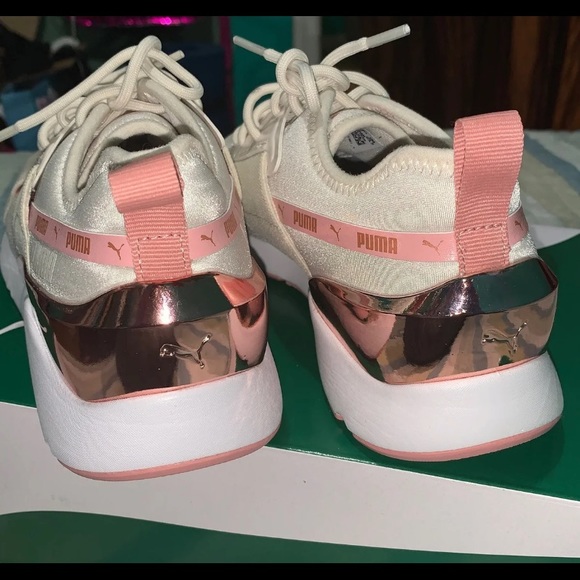 Puma muse X-2 metallic rose gold size 7 - Picture 6 of 8